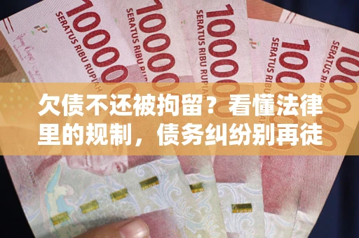 北京欠债不还被拘留？看懂法律里的规制，债务纠纷别再徒劳奔波