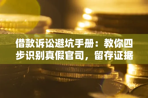 北京借款诉讼避坑手册：教你四步识别真假官司，留存证据不踩雷