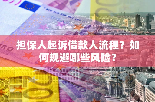 北京担保人起诉借款人流程？如何规避哪些风险？