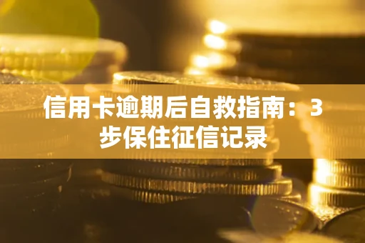 北京信用卡逾期后自救指南：3步保住征信记录