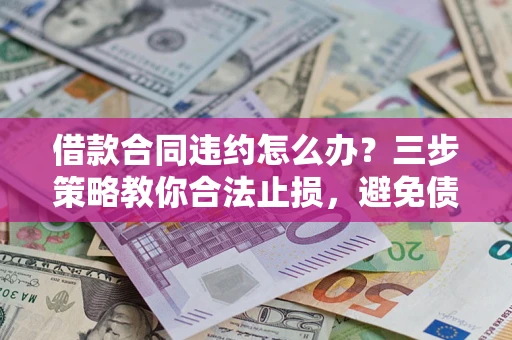 北京借款合同违约怎么办？三步策略教你合法止损，避免债务危机升级