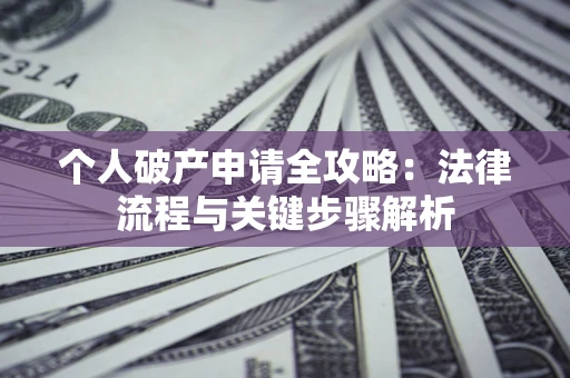 北京个人破产申请全攻略：法律流程与关键步骤解析
