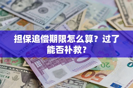 北京担保追偿期限怎么算？过了能否补救？